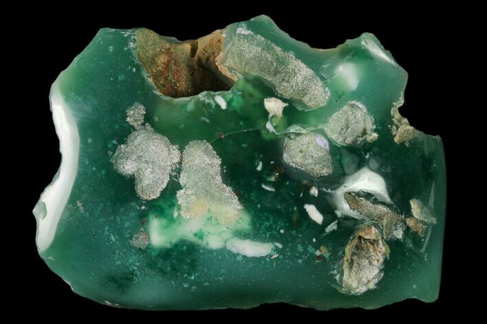 Polished Mtorolite (Chrome Chalcedony) - Zimbabwe #148216